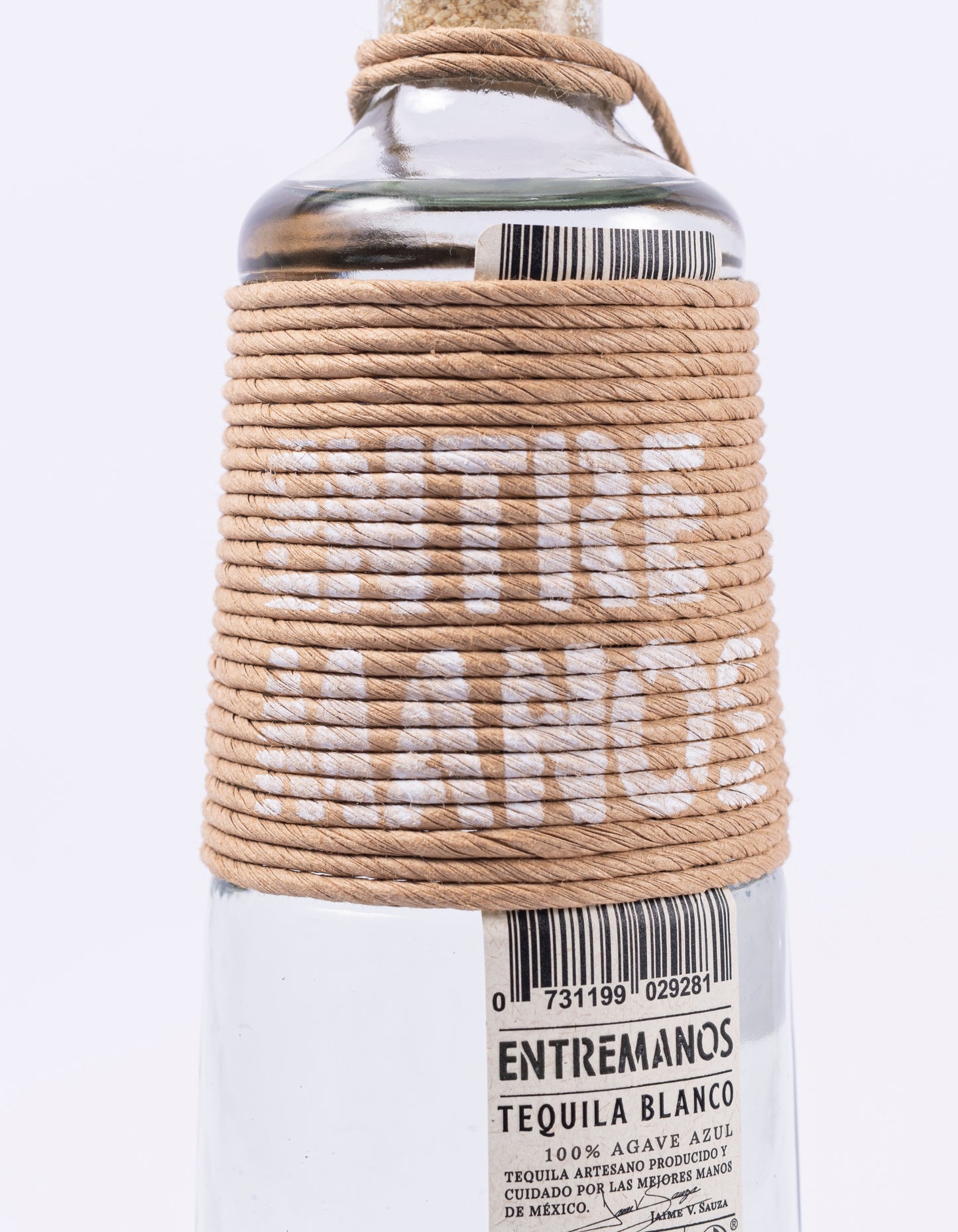 Tequila ENTREMANOS Blanco Lote No.1